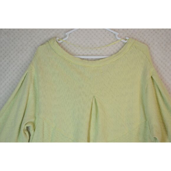 Free People We The Free Women's Medium Yellow Pullover Long Sleeve Tunic Top - Picture 9 of 15